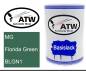 Preview: MG, Florida Green, BLGN1: 500ml Lackdose, von ATW Autoteile West.